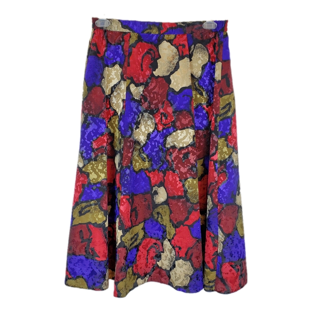 Fable Womens Aline Skirt Sz 10 Metallica England